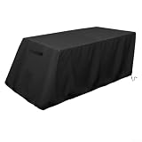 Yuanpgky Sit Up Board Abdeckung für Hantelbank, staubdichte Fitness Abdeckung Kompatibel mit kleinen Übungsbänken, 60 x 18 x 21,2 Zoll, wasserdicht, UV-beständiges 210D Ox