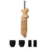 Ersatz-Düsen-Set für Flashforge AD5X 3D-Drucker, alle Metall 3s Schnellentfernung, mit 2 Abdeckungen und 2 Bürsten, für FI-6130/6140/6230/6240 Serie Scanner (0,4 mm)