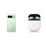 Google Pixel 9 – Android-Smartphone mit Gemini ohne SIM-Lock, erweiterte Kamerafunktion, 24 Stunden Akkulaufzeit und EIN 6,3 Zoll großes Actua-Display – Wintergreen, 128GB + Pixel Buds Pro 2