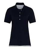 Brax - Damen Poloshirt aus hochwertigem Piqué, Style Cleo (31-3308), Größe:48, Farbe:Navy (22)