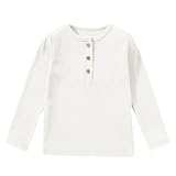 Tshirt Jungen weich lockere Basic Tshirt Einfarbig Casual weich Tshirt 2025 bequemer weicher Tops Outdoor Mode Schlichtes klassisches Tops für Jungen 2-14 J