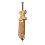 GANCEI Abnehmbare Düsenextruder, Edelstahl-Hot-End-Schnelldruckdüse für Flashforge AD5X 3D-Drucker, hohe Hitzebeständigkeit (0,25 mm)