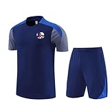 A,28#,2025/26 Kinder Fußballtrikot Set Jungen Bekleidung Fußball T-Shirt, Shorts Trikot Kinder Erwachsene Set Football Kit Shorts Tshirt Fußball Sportbekleidung