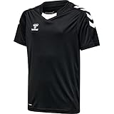 hummel Unisex Kinder Hmlcore Xk Poly Jersey S/S Kids T Shirt, Schwarz, 164 U