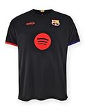 FC Barcelona Trikot 2. Trikot 24–25 für Erwachsene – Offizielle Replik – Farbe: Schwarz – Größe M