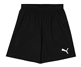 PUMA Unisex Kinder Teamrise Jr Shorts, Puma Black-puma White, 176 EU