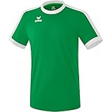Erima Unisex Erwachsene Retro Star Trikot (3132124), smaragd/weiß, L