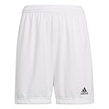 adidas Unisex Kinder Entrada 22 Shorts, White, 11-12 Y