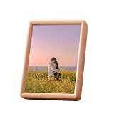 Homxi Bilderrahmen 12.7 x 17.78 Familie Holz,Bilderrahmen Rechteckig Tischplatte Senkrecht,Fotorahmen Deko S
