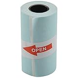 Diheohg 12 Rollen Aufkleber Papier 57 Mm X 30 Mm Selbst Klebender Drucker für Drucker Registrier Kasse Pos Quittung