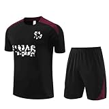 H,20#,2025/26 Football Kit Trainingsanzüge für Kinder Herren, Fußball Trikots Heim/Auswärts Fußball-Trainingsset T-Shirts Shorts für Jungen Erwachsene Fußball Trikots Sportbekleidung