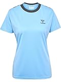 hummel Damen Hmlstaltic Poly Jersey S/S Woman T Shirt, Baltic Sea, XXL EU