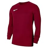 Nike Jungen Y Nk Df Park Vii JSY Langarmes Trikot, Team Red/White, S EU
