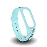 Offizielles FC Barcelona Armband für Smartwatch, Aktivitätsarmband, Smart Band Xiaomi MiBand 5, 6 und 7, lizenziert von FC Barcelona, FCB-Ausrüstung, 3. FC Barcelona, Saison 23/24, M