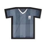 Umbra T-Frame Trikotrahmen - Bilderrahmen für T-Shirts und Fußballtrikots für Erwachsene bis Größe XL, Mittel, Schw