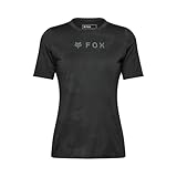 Fox Racing Damen Ranger TruDri Kurzarm-Mountainbike-Trikot, Schwarz Camo, Größe S