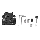 Extruder zur Reduzierung von Zahnrädern, Extruder-Kit aus gehärtetem Stahl aus Metall, Zubehör für 3D-Drucker (schwarz)