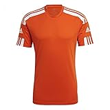 adidas Herren Squadra 21 Jersey, Team Orange / White, XL
