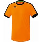 Erima Unisex Erwachsene Retro Star Trikot (3132126), New orange/schwarz, XXL