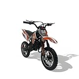 KXD 702 49ccm Dirt Bike Dirtbike CrossBike Enduro Dirtbike Pocket 49cc Pitbike PocketBike Motocross Motorrad Motorbike Motorsport Pocket Vollcross Crossbike OVP orang