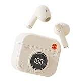 NAUXIU 2025 Kopfhörer mit 5.4 Bluetooth 36 Stunden Mikrofon mit eingebautem Sport-Kopfhörer, A7g3, LED-Ohrhörer auf der Rück