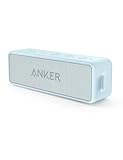 soundcore Anker 2 Portable Bluetooth Speaker with 12W Stereo Sound, BassUp, IPX7 Waterproof, 24-Hour Playtime, Wireless Stereo Pairing, Speaker for Home, Outdoors, T
