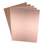 sourcing map 5Stk. Einseitige kupferkaschierte Laminat Leiterplatte FR4 200x150mm 7.87x5.91 Zoll 1.5mm Dicke DIY Prototyp PCB Tafel N