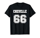 Chevelle 66 Old School Muscle Car im Trikot-Stil von 1966 T-S
