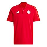 2024–2025 FC Bayern München DNA Polo Fußball Fußball T-Shirt Trikot (rot), rot, L