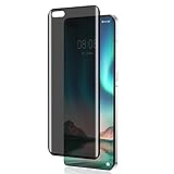 Teenrpov Schutzfolie für Huawei P40 Pro Sichtschutz Panzer Schutz Glas [1Stück],Privacy Anti-Spy Einfache Montage,Screen Protector Displayschutzfolie Panzerfolie für Huawei P40