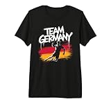 Handball Deutschland Trikot Handballspieler Handballspiel Premium T-S