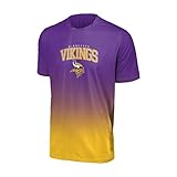 FOCO Minnesota Vikings NFL Gradient Mesh Jersey Short Sleeve Herren T-Shirt - S