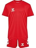 hummel Logo Set Trikot Set Kids rot, 10 (140)