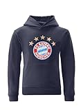 FC Bayern München I Hoodie Essential I Kinder I Navy I 164