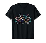Fahrrad RENNRAD IN DEN Farben des REGENBOGENS T-S