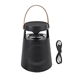 Topiky Tragbarer Bluetooth Lautsprecher mit Lichtern, Kraftvoller Kristallklarer Klang, Wasserdichter IPX5 Lautsprecher, Stereolautsprecher, Leistungsstarke Große Party Lautsp