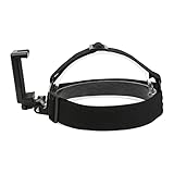 Asixxsix Action-Kamera-Kopfgurt, Praktischer Handy-Selfie-Kopfhalterungsgurt für 12/XS, /S10-Serie, 1–8, SJ4000, Ideal für Motocross, Einfache Installation, ABS + Nylon-G