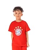 FC Bayern München I T-Shirt Essential I Kinder I Rot I 152