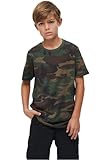 Brandit Kids T-Shirt, Farbe: Woodland, Größe: S 122