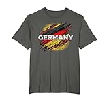 Germany Flagge Fussball Handball Sport Fan Deutschland T-S