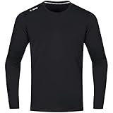 JAKO Jungen Longsleeve Run 2.0 Unterhemd, Schwarz, 152 EU