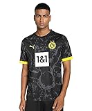 PUMA PUMA BVB 770612-02 Away Jersey Replica T-Shirt Unisex Black Größe XL