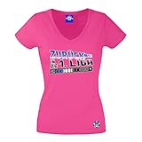 Volkspark Hamburg Streetwear Frauen Shirt Zurück Pink XL