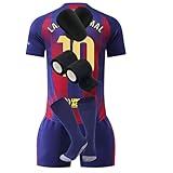 PEIFOON Neues Nr.10 Fußbal Trikot Set Kinder, Fussball Trainingstrikot, Heim/Auswärts Fußball Trikot, Fans Fußballtrikots, Schnell Trocknendes Atmungsaktives Fußballtrikot Mit Schienb