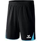 Erima Herren Classic 5-c Short Mit Innenslip, Schwarz/Curacao, M EU