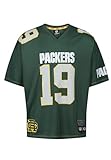 Recovered - NFL - Green Bay Packers Est 19 Mesh Oversized Top Green 2XL