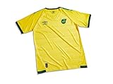 UMBRO Jamaika Heimtrikot 21 22 gelb Jamaica Home Jersey Fan Shirt, Größe:XL