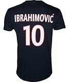 PARIS SAINT GERMAIN Kinder-T-Shirt, Zlatan Ibrahimovic, Nr. 10, offizielle Kollektion - 110