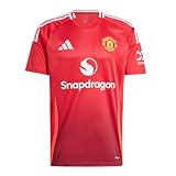 adidas Manchester United Herren Stadium Home Jersey 2024/25, Rot, XXL
