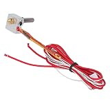 CHICIRIS Hot End MK8 Extruder 3D-Drucker-Düsenkopf 0,4 Mm – Passend für Anet A8 I3 – Aluminium/Edelstahl/Messing für 1,75 Mm ABS/PLA-Filament-Lü